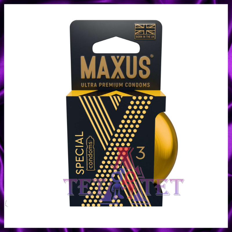 Презервативы MAXUS Special — 3 шт.